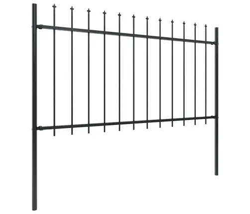 Aiapiire Odaotsaga, Terasest, 537 X 100 cm Must