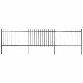 Aiapiire Odaotsaga, Terasest, 537 X 120 cm Must