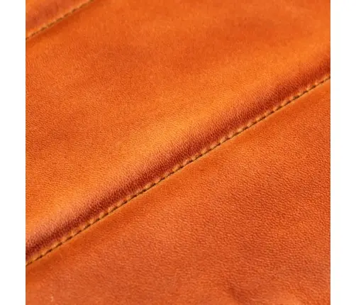 Atpūtas Krēsls, Dzeltenbrūna Dabīgā Āda Vidaxl