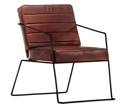 Tugitool, Tumepruun, Nahk