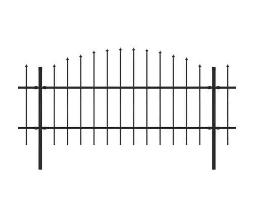 Sodo Tvora Su Iešmeliais, Plienas, 1603,5X100cm Juoda