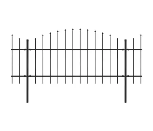 Aiapiire Odaotsaga, Terasest, 1603,5 X 125 cm Must