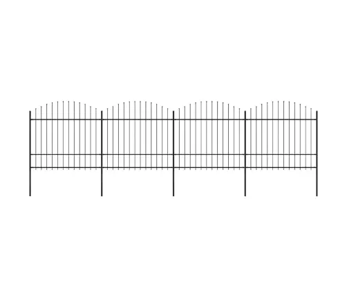 Sodo Tvora Su Iešmeliais, Plienas, 714,5X175 cm Juoda