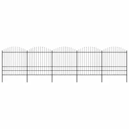 Sodo Tvora Su Iešmeliais, Plienas, 892,5X200cm Juoda