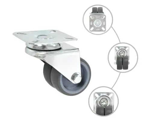 Grozāmi Dubultritenīši, 32 Gab., 50 Mm Vidaxl