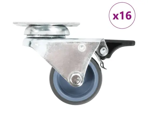 Ratukai, 16Vnt., Sukami, Dvigubi Ratukai, 50Mm