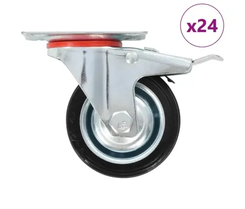 Grozāmi Ritenīši, 24 Gab., 75 Mm Vidaxl