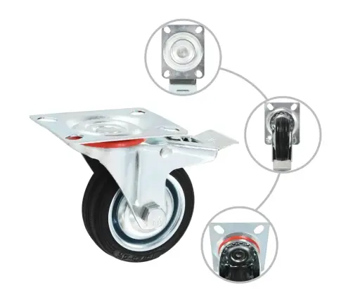 Grozāmi Ritenīši, 24 Gab., 75 Mm Vidaxl