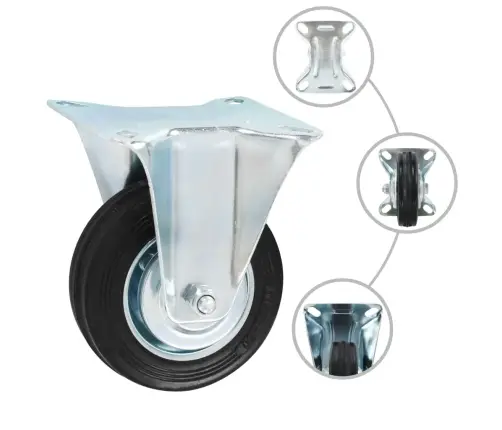 Fiksēti Ritenīši, 8 Gab., 100 Mm Vidaxl