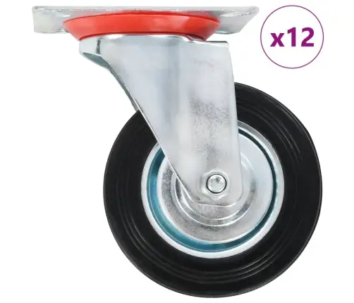 Grozāmi Ritenīši, 12 Gab., 100 Mm Vidaxl