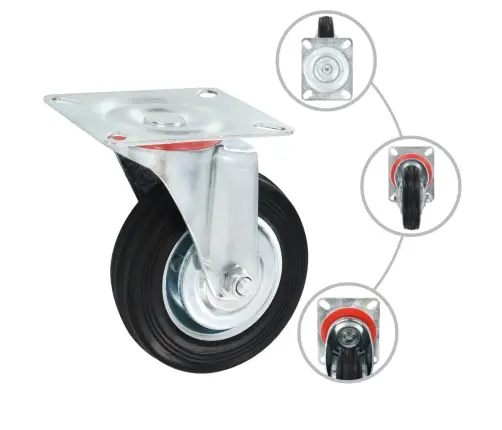 Pöörlevad Rattad 32 Tk, 100 Mm