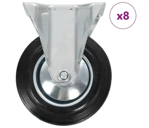 Fikseeritud Rattad, 8 Tk, 160 Mm