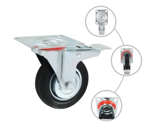 Grozāmi Ritenīši, 8 Gab., 100 Mm Vidaxl