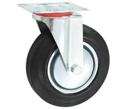 12 Tk Pöörlevad Rattad 200 Mm