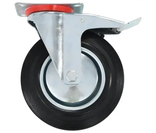 12 Tk Pöörlevad Rattad 200 Mm