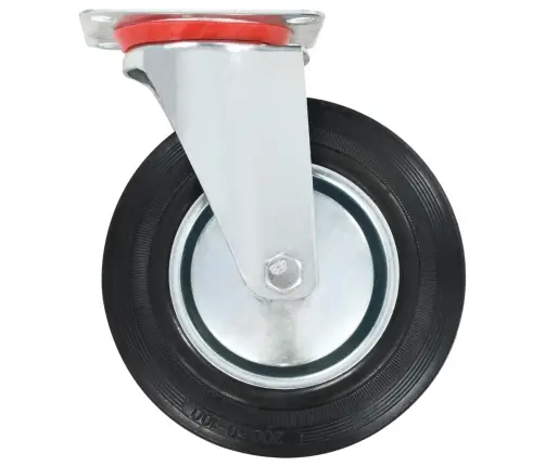 12 Tk Pöörlevad Rattad 200 Mm