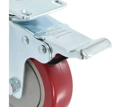 8 Tk Pöörlevad Rattad 100 Mm