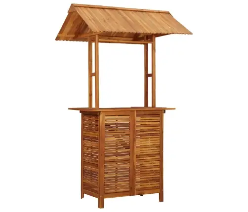 Aia Baarilaud Katusega, 113X106X217 cm Akaatsiapuit