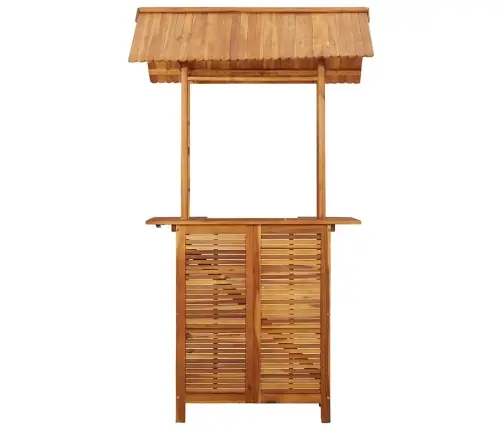 Aia Baarilaud Katusega, 113X106X217 cm Akaatsiapuit