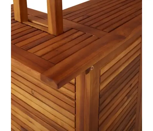 Aia Baarilaud Katusega, 113X106X217 cm Akaatsiapuit