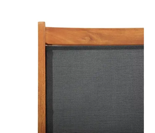 Āra Pludmales Krēsls, Akācijas Masīvkoks Un Tekstilēns Vidaxl