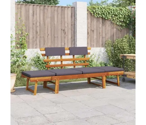 Dārza Sols Ar Spilveniem, 190 Cm, Akācijas Masīvkoks Vidaxl