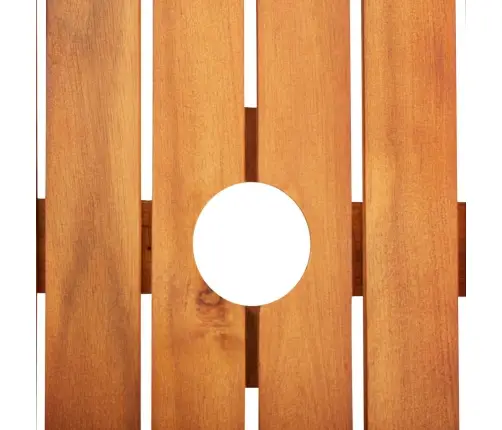 Dārza Galds, 88X88X74 Cm, Akācijas Masīvkoks Vidaxl