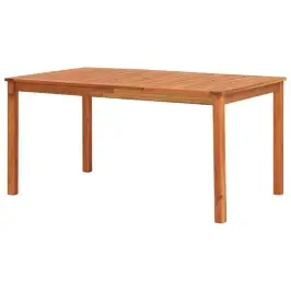 Sodo Stalas, 150X90X74cm Akacijos Medienos Masyvas