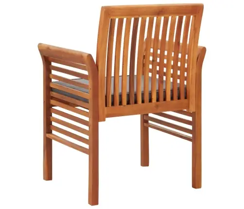 Aia Söögitoolid Istmepatjadega 2 Tk, Toekast Akaatsiapuidust