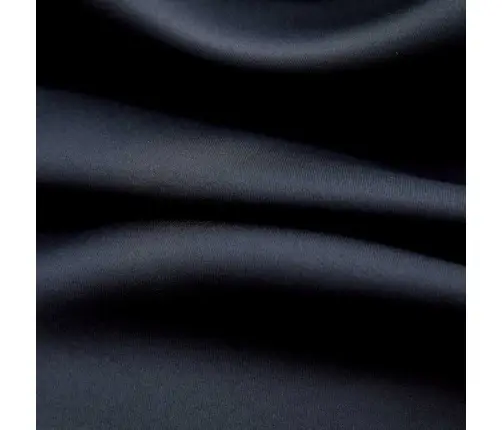 Pimendavad Kardinad Metallrõngastega 2 Tk, Must, 140 X 175 Cm