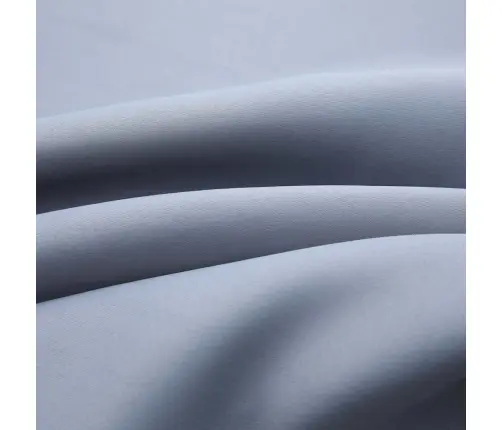 Pimendav Kardin Metallrõngastega, Hall, 290 X 245 Cm