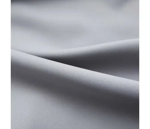 Biezie Aizkari Ar Āķiem, 2 Gab., Pelēki, 140X245 Cm Vidaxl