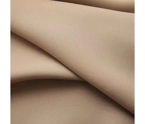 Naktinės Užuolaidos Su Kabliukais, 2Vnt., Taupe, 140X225Cm