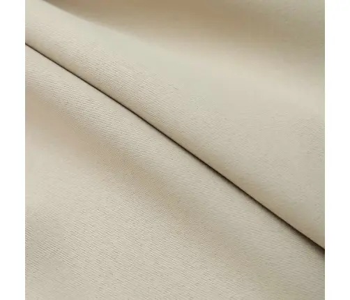 Naktinės Užuolaidos Su Kabliukais, 2Vnt., Smėlio, 140X245Cm