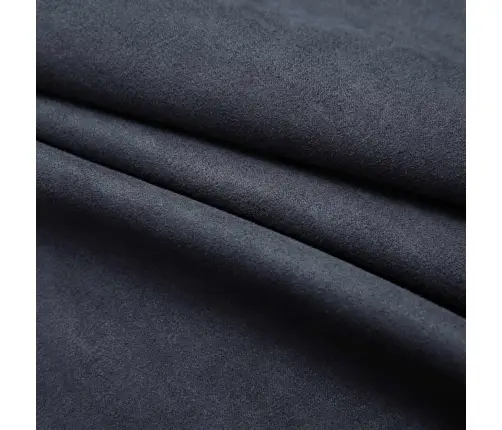 Biezie Aizkari Ar Riņķiem, 2 Gab., Antracītpelēki, 140X225 Cm Vidaxl