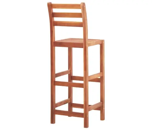 Baro Kėdės, 4 Vnt., Akacijos Medienos Masyvas