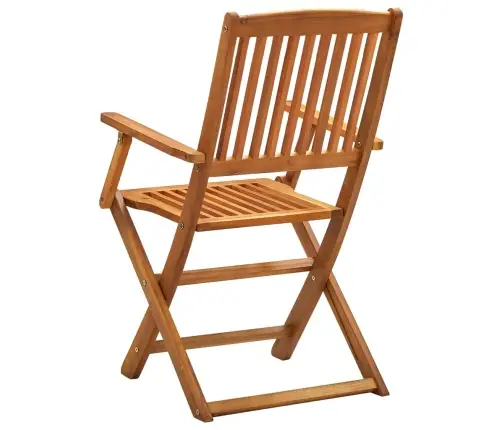 Sulankstomos Lauko Kėdės, 2Vnt., Akacijos Medienos Masyvas