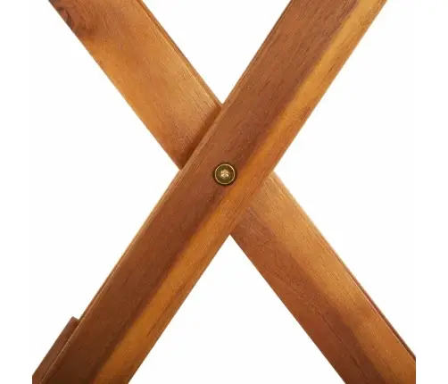 Saliekams Dārza Galds, 60X75 Cm, Akācijas Masīvkoks Vidaxl