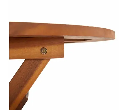 Saliekams Dārza Galds, 60X75 Cm, Akācijas Masīvkoks Vidaxl