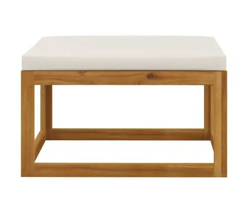 5-Daļīgs Dārza Atpūtas Mēbeļu Komplekts Ar Matračiem, Akācija Vidaxl