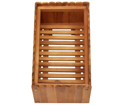 Augstā Puķu Kaste, 50X30X25 Cm, Akācijas Masīvkoks Vidaxl