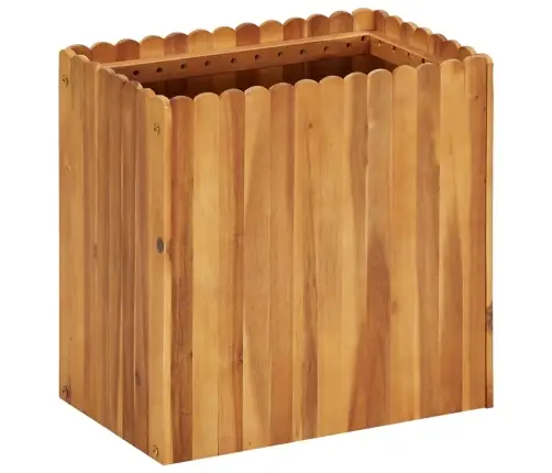 Augstā Puķu Kaste, 50X30X50 Cm, Akācijas Masīvkoks Vidaxl