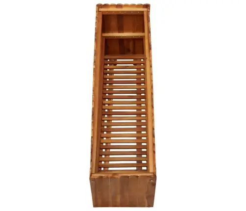 Augstā Puķu Kaste, 100X30X50 Cm, Akācijas Masīvkoks Vidaxl