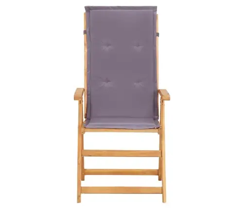 Atgāžami Dārza Krēsli, 2 Gab., Brūns Akācijas Masīvkoks Vidaxl Atgāžami Dārza Krēsli, 2 Gab., Brūns Akācijas Masīvkoks Vidaxl