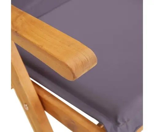 Atgāžami Dārza Krēsli, 2 Gab., Brūns Akācijas Masīvkoks Vidaxl Atgāžami Dārza Krēsli, 2 Gab., Brūns Akācijas Masīvkoks Vidaxl