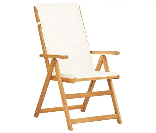 Atgāžami Dārza Krēsli, 2 Gab., Brūns Akācijas Masīvkoks Vidaxl