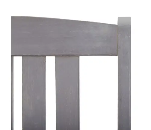 5-Osaline Aiamööblikomplekt, Hall, Akaatsiapuit