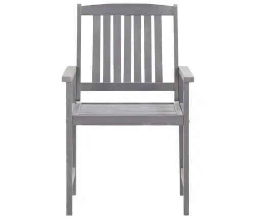 5-Osaline Aiamööblikomplekt, Hall, Akaatsiapuit