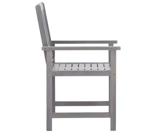 5-Osaline Aiamööblikomplekt, Hall, Akaatsiapuit