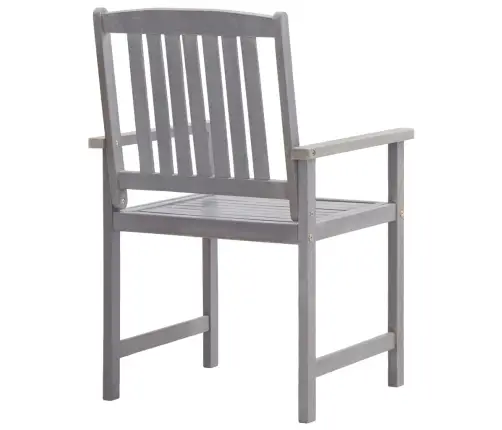 5-Osaline Aiamööblikomplekt, Hall, Akaatsiapuit